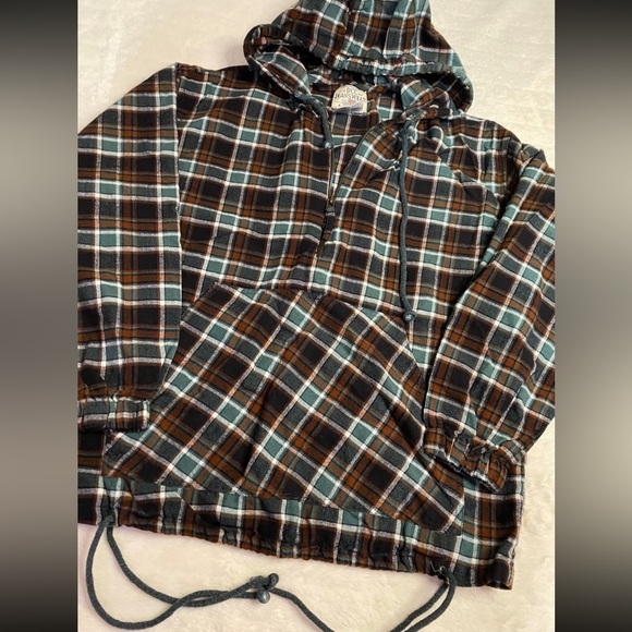 Vintage DCC Jeanswear Quarter Zip Hooded Jacket - Picture 2 of 3